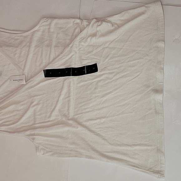 Banana Republic Factory  Wrap V-Neck white tank  top/ S. - Picture 6 of 8